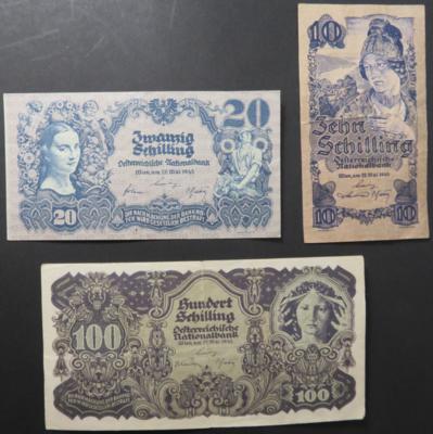 Papiergeld Österreich (ca. 19Stk.) - Münzen und Medaillen