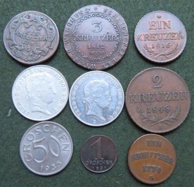 RDR/Österreich (9 Stk.) - Coins and medals