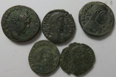 Römische Kaiserzeit (ca. 43 Stk. AE) - Coins and medals