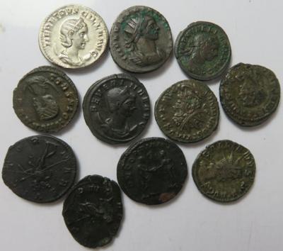 Soldatenkaiserzeit 249-284 (ca. 86 Stk., dabei einige BIL) - Monete e medaglie