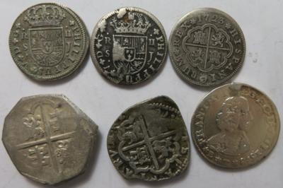 Spanien/Italien (6 AR) - Münzen und Medaillen