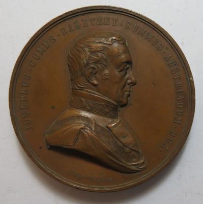 FM Graf Radetzky von Radetz 1766-1858 - Münzen und Medaillen