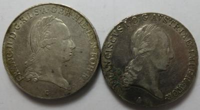 Franz II./I. (2 Stk. AR) - Coins and medals