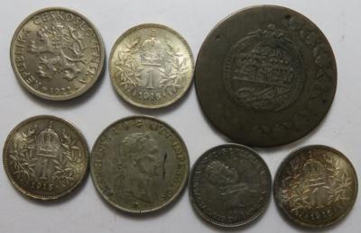 Franz Josef und International(ca. 45 Stk., davon ca. 41 AR) - Coins and medals