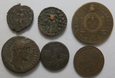 International (ca. 21 Stk., davon 8 AR) - Münzen und Medaillen