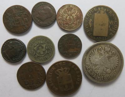 kleine Sammlung Österreich, Deutschland, International (ca. 289 Stk., davon ca. 16 AR) - Mince a medaile