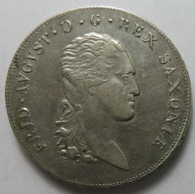 Sachsen, Friedrich August I. 1806-1827 - Mince a medaile