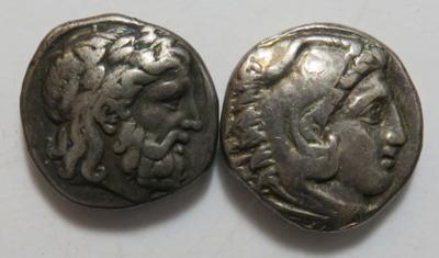 Tetradrachmen (2 Stk. AR) - Monete e medaglie