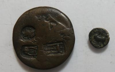 Antike (2 Stk., davon 1 AR) - Monete e medaglie