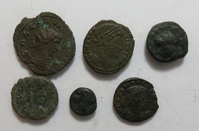 Antike (ca. 170 Stk., davon 4AR/BIL) - Monete e medaglie