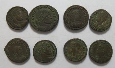 Constantinische Dynastie (8 Stk. AE) - Monete e medaglie