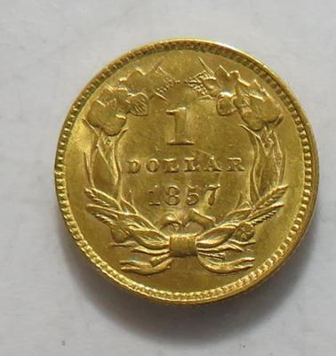 Goldmünze 1 Dollar - Münzen und Medaillen