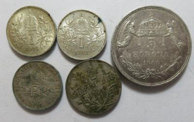 International (ca. 15 Stk., davon ca. 14 AR) - Münzen und Medaillen