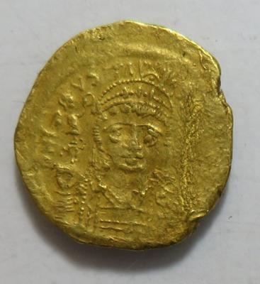 Iustinus II. 565-578 GOLD - Münzen und Medaillen