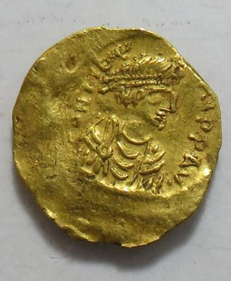 Mauricius Tiberius 582-602 GOLD - Münzen und Medaillen