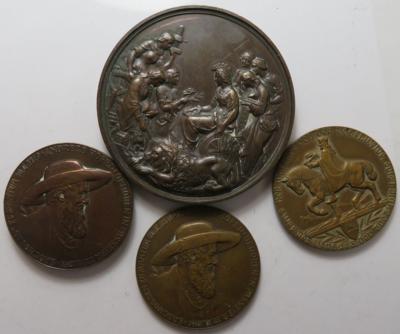 Medaillen (4 Stk. AE) - Mince a medaile