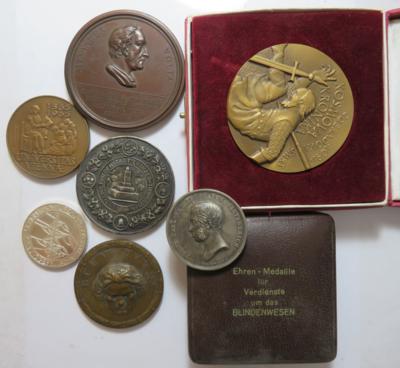 Medaillen (7 Stk.) - Münzen und Medaillen