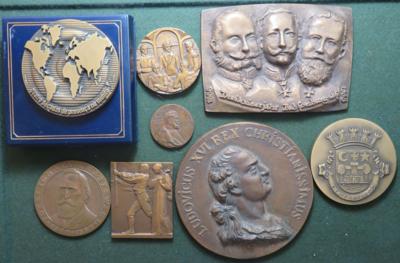 Medaillen international (8 Stk. AE) - Coins and medals