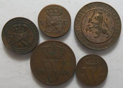 Niederlande (ca. 14 Stk. AE) - Monete e medaglie