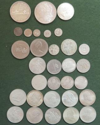 Österreich/Alle Welt (ca. 22 AR + 9 MET) - Münzen und Medaillen