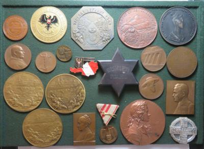 Österreich (ca. 21 Stk. AE / MET) - Münzen und Medaillen