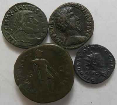 Römische Kaiserzeit (4 Stk.) - Münzen und Medaillen
