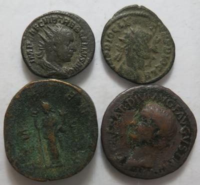 Römische Kaiserzeit (ca. 15 Stk. AE) - Coins and medals