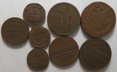Russland (ca35 Stk. AE/MET) - Coins and medals