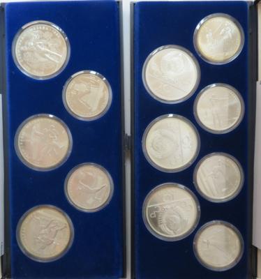 Rußland, Olympische Spiele Moskau (2 Sätze) - Coins and medals