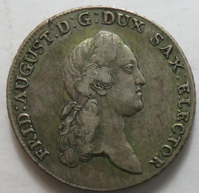 Sachsen, Friedrich August III. 1763-1806 - Münzen und Medaillen