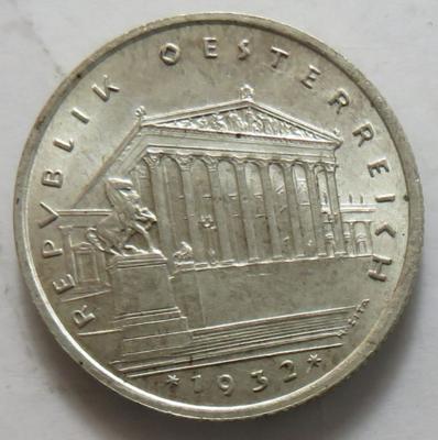 Schilling 1932 Wien; =6,08 g= II - Mince a medaile