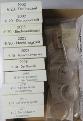 10 und 20 Euro Sondermünzen (16 AR) - Coins and medals