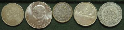 Alle Welt (ca. 37 AR + 18 AE/MET) - Coins and medals