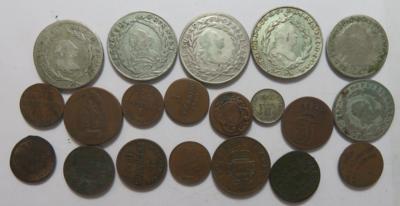 Altdeutschland (ca. 21 Stk., davon 8 AR/BIL) - Coins and medals