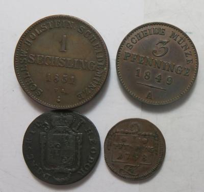 Altdeutschland (ca. 61 Stk., davon ca. 16 AR / BIL) - Coins and medals