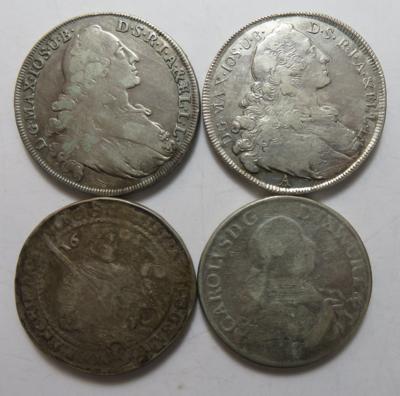 Altdeutschland Taler (4 Stk. AR) - Coins and medals