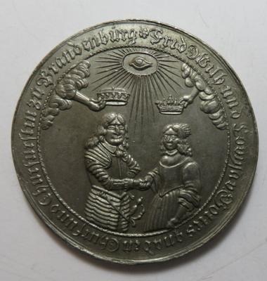 Brandenburg, Kurfürst Friedrich Wilhelm 1640-1688 - Coins and medals