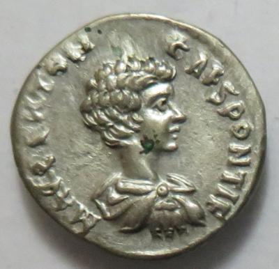 Caracalla als Caesar 196-198 - Münzen und Medaillen