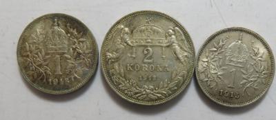 International (ca. 18 Stk., davon ca. 15 AR) - Coins and medals