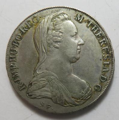 Maria Theresia nach 1780 - Mince a medaile