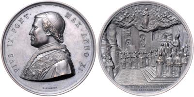 Pius IX. 1846-1878 - Coins and medals