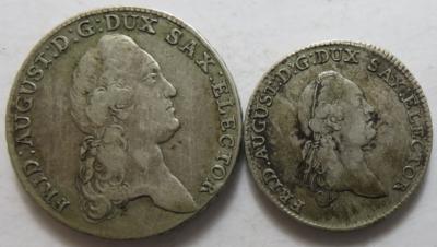 Sachsen (2 Stk. AR) - Coins and medals