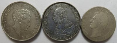 Sachsen (3 Stk. AR) - Coins and medals