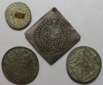 Salzburg (4 Stk. AR) - Coins and medals