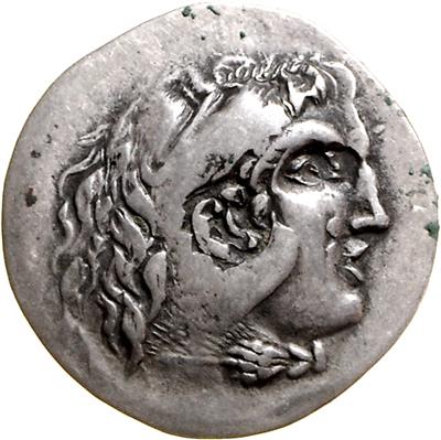 Barbarisierte Imitation einer Alexander III. Tetradrachme - Monete, medaglie e carta moneta