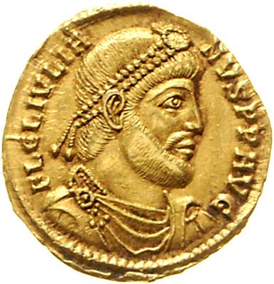 Iulianus Apostata 360-363 GOLD - Münzen, Medaillen und Papiergeld