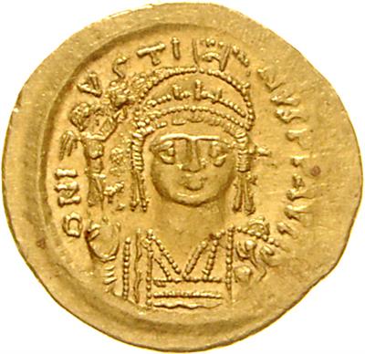 Iustinus II. 565-578 GOLD - Münzen, Medaillen und Papiergeld