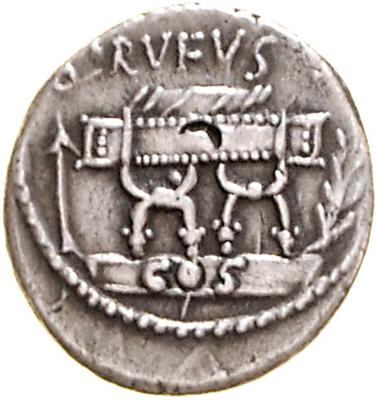 Q POMPEIUS RUFUS - Mince a medaile