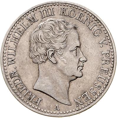 (2 Stk.) 1.) MecklenburgSchwerin, Friedrich Franz I. 1785-1837 - Coins, medals and paper money