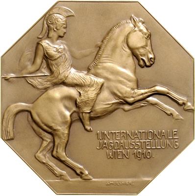 1. Internationale Jagdausstellung Wien 1910 - Monete, medaglie e carta moneta